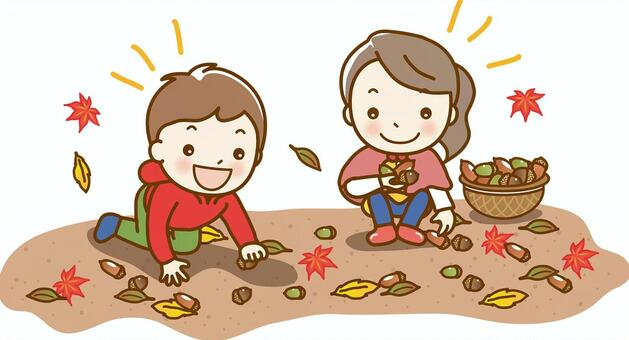 わんぱく公園に園外保育
10/24 1・2・満3歳児 10/26 年少以上児