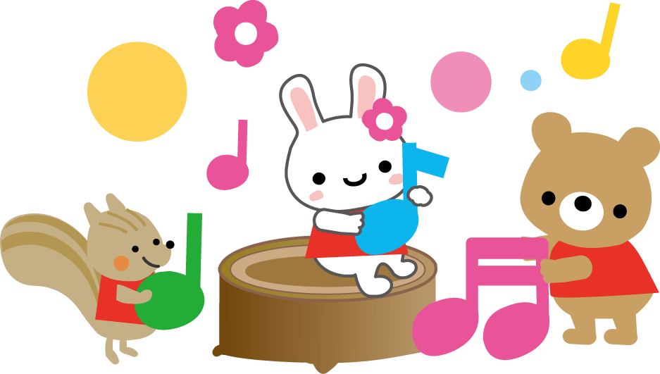 音楽教室(つぼみ・つくし・年少組) 6/11